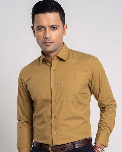 Stretch Cotton Full Shirt