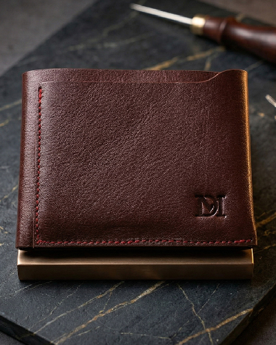 One Part Lather Wallet - Red Wine