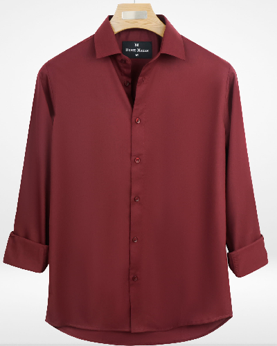 Luxury Shining Fabrics Shirt